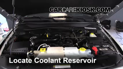 2011 Jeep Liberty Sport 3.7L V6 Coolant (Antifreeze) Add Coolant